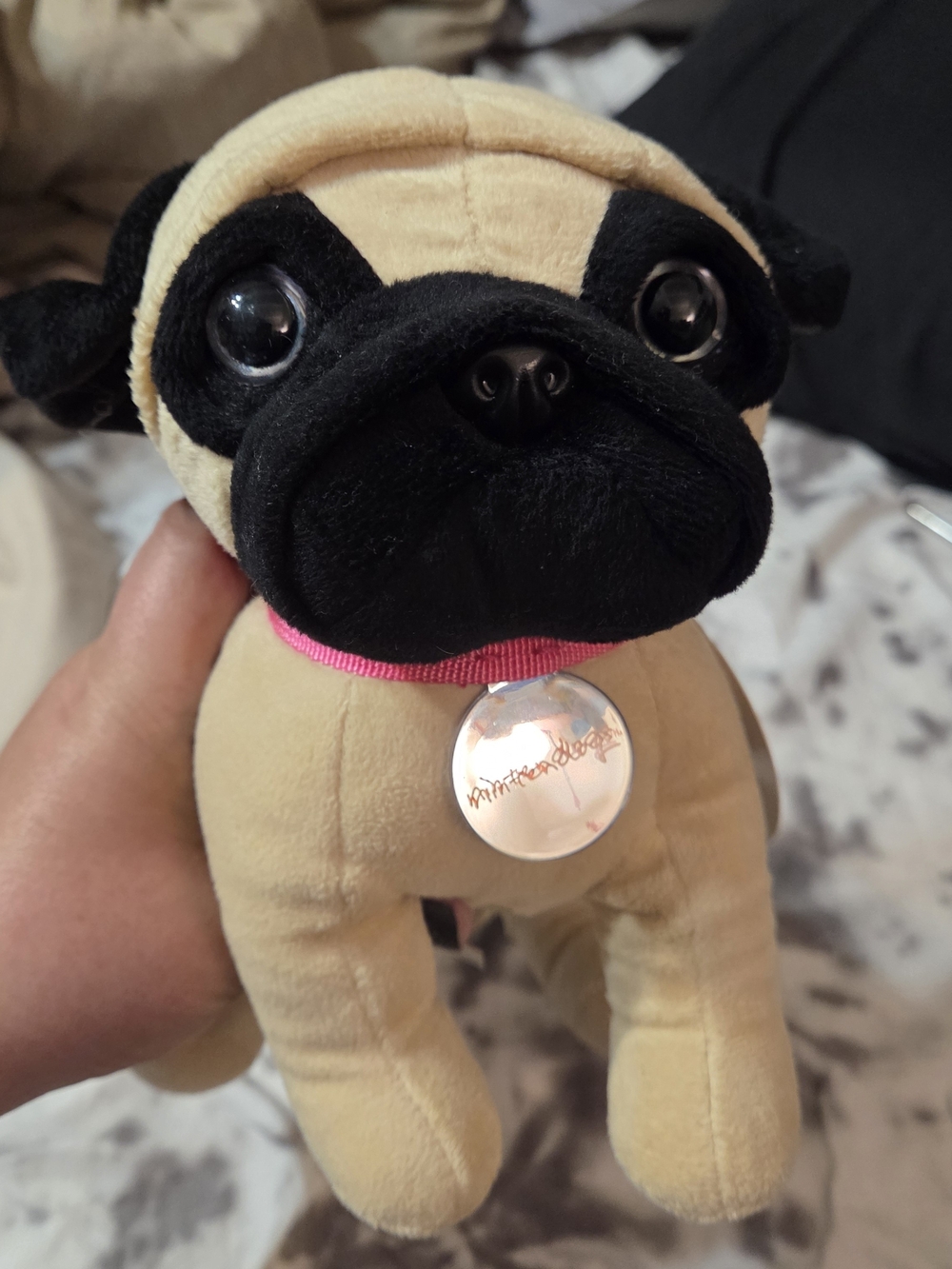 Vintage 2008 Nintendo Nintendogs Pug Plush NWT